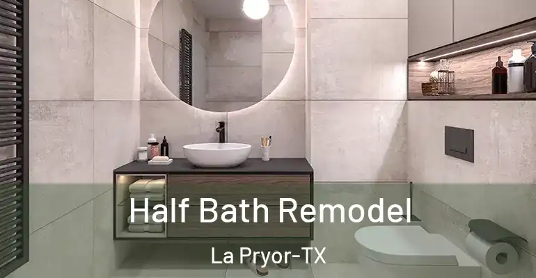 inner Bathroom imggen Half Bath Remodel La Pryor-TX