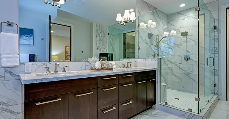 Partial Bathroom Reconstruction in Leander