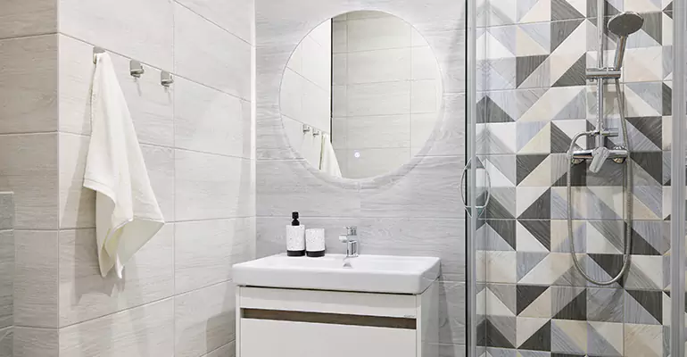 Small Master Bathroom Remodel in Leander