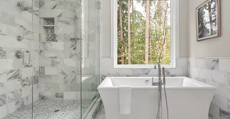 Bathtub to Tile Shower Conversion in Leander