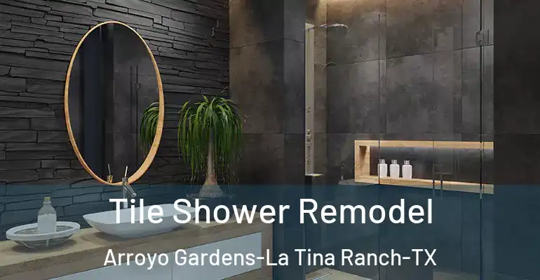 inner Bathroom imggen Tile Shower Remodel Arroyo Gardens-La Tina Ranch-TX