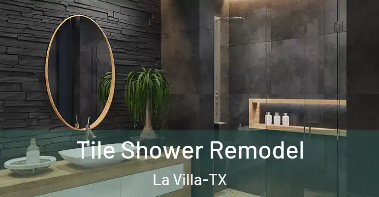 inner Bathroom imggen Tile Shower Remodel La Villa-TX