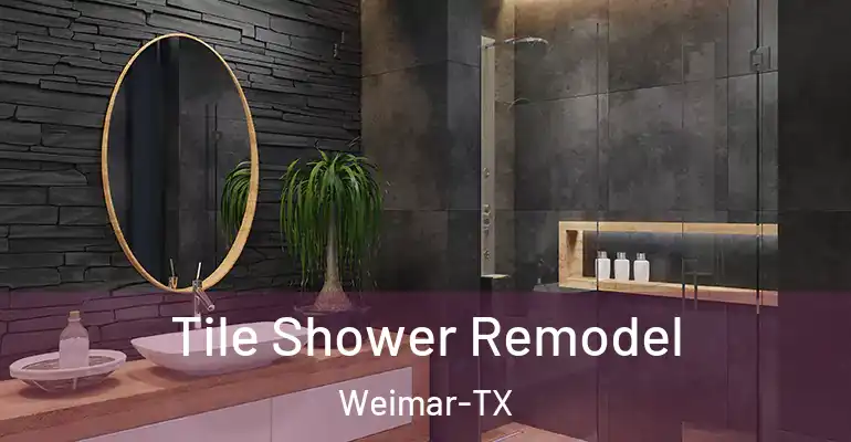 inner Bathroom imggen Tile Shower Remodel Weimar-TX