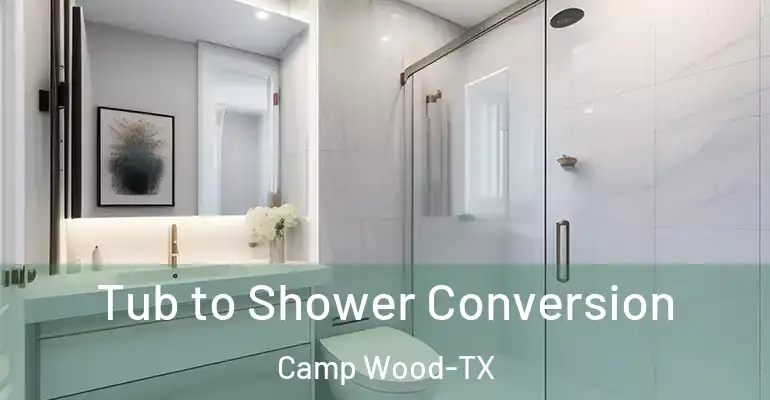 inner Bathroom imggen Tub to Shower Conversion Camp Wood-TX